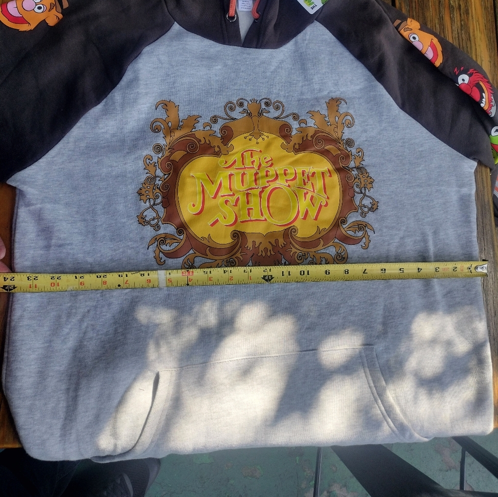 The Muppet Show Hoodie - Gray and Brown Different Sizes Available Adult Size - Picture 8 of 11